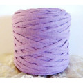Фиолетовая футболка Пряжа вязания крючком Пряжа полиэфирной пряжи в Китае